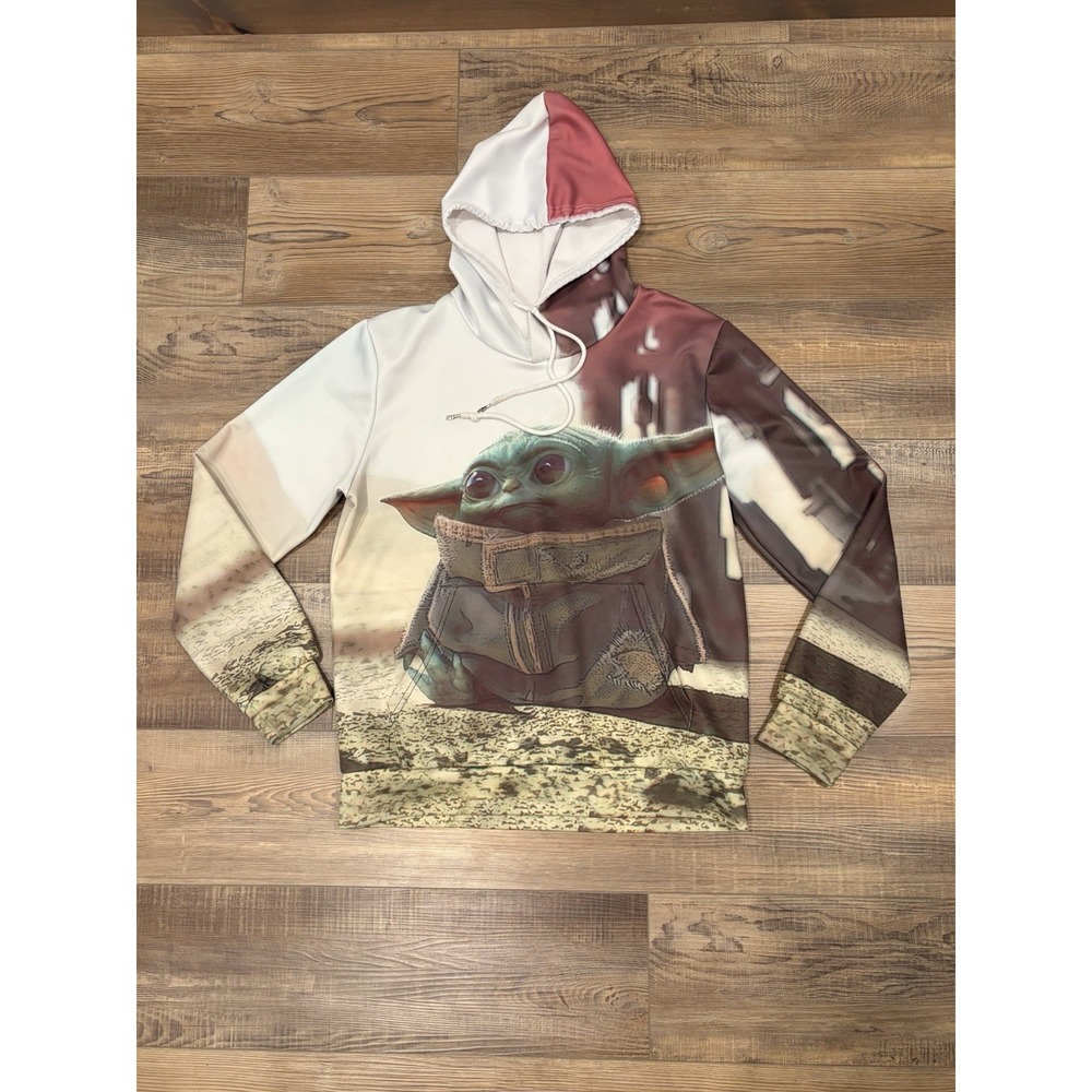 Star Wars Baby Yoda Fan Wear the Mandalorian Pullover Hoodie Sweater Cozy